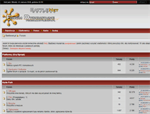 Tablet Screenshot of forum.battlenet.pl