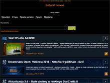 Tablet Screenshot of battlenet.pl
